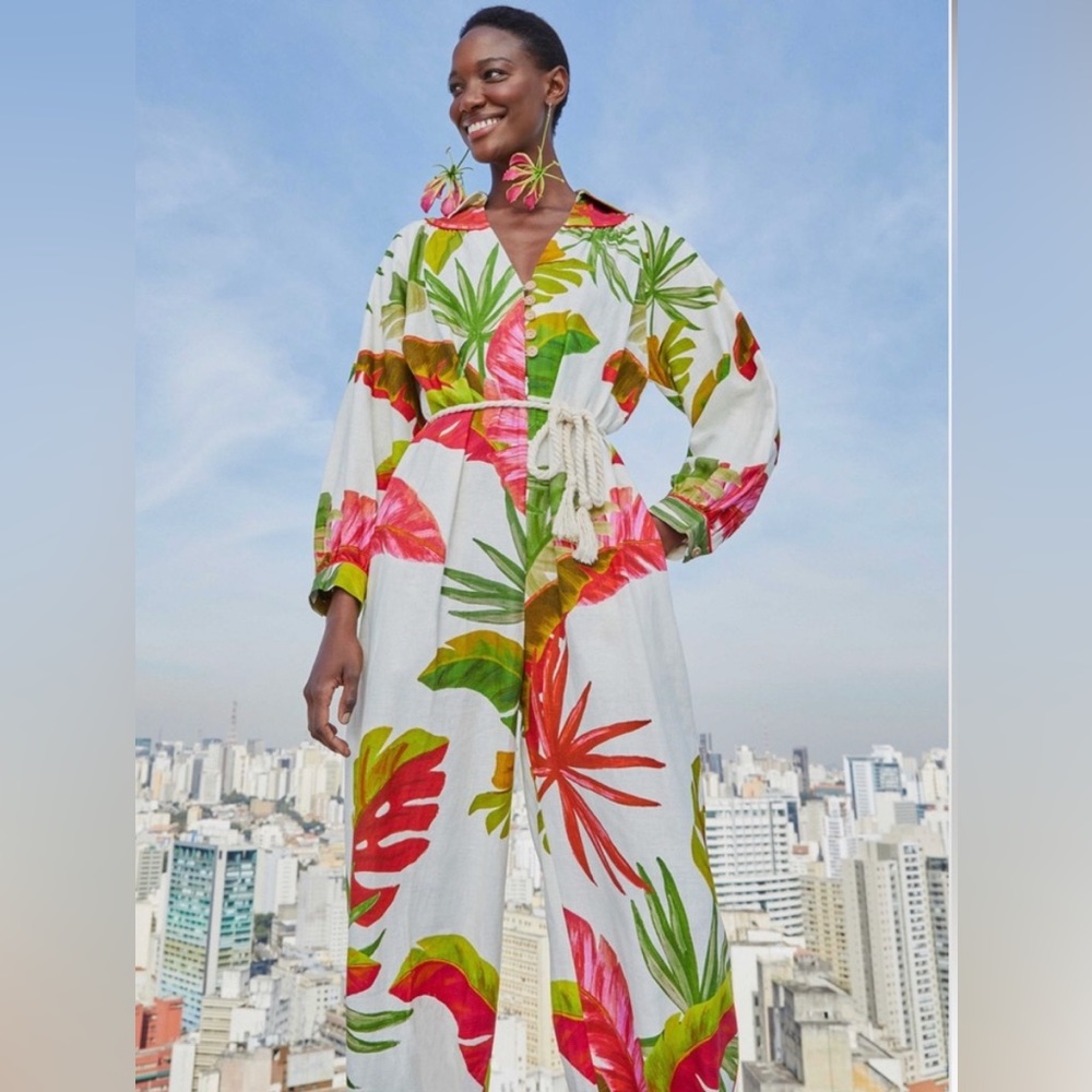 NWT FARM Rio Jumpsuit Size XS/S.